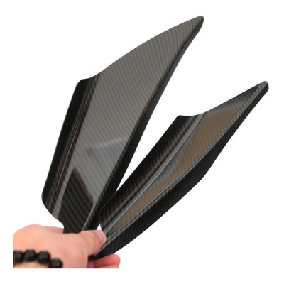 Juego Universal De 8 Piezas De Fibra De Carbono Body Side Ca