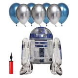 Set Globos Decoración 8 Uds Caminante Personajes Star Wars