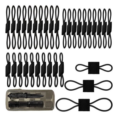 Waydress 30 Piezas De 3 Tamanos De Soporte Tactico, Clip Mol