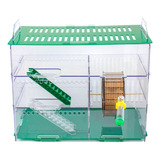 Gaiola De Hamster Ramster Para Roedor De 3 Andares Grande