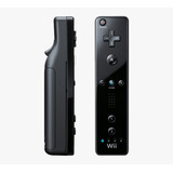 Joystick Inalámbrico  Wii Remote Motion Plus Negro Con Funda