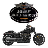 Emblema Adesivo Resinado Legendary Harley Davidson Fk