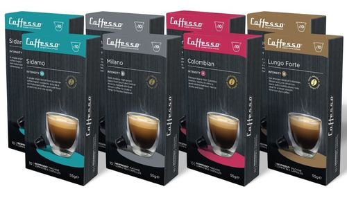 Pack 80 Cápsulas Café Arábica - Para Nespresso