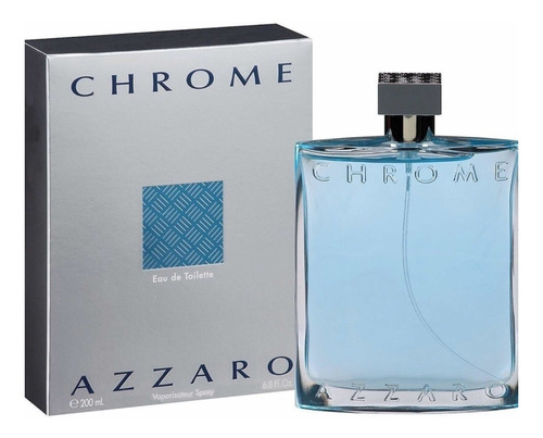 Perfume Azzaro Chrome Masculino 200 Ml - Selo Adipec - Lacrado