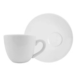 Pocillo Café 80ml + Plato Tsuji Porcelana Linea 1900 X2 Pzs