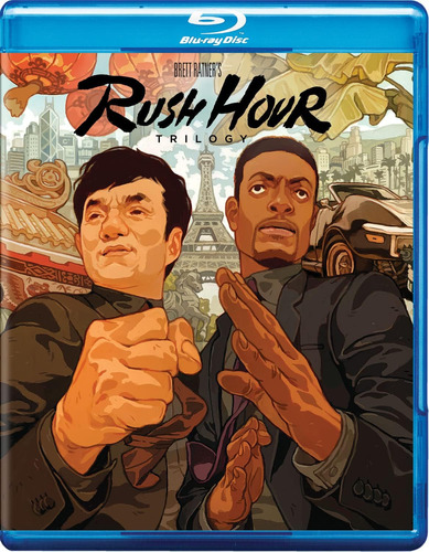 Una Pareja Explosiva Trilogía 1 2 Y 3 | Rush Hour Blu Ray 