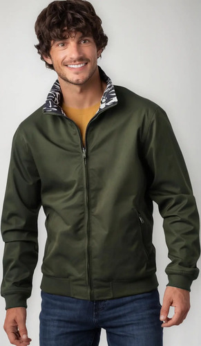 Chamarra Reversible Rompevientos Graffiti Urbano Para Hombre