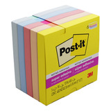 Bloco Adesivo Post-it 3m 76x76 Mm Coleção Alegria 450 Fls