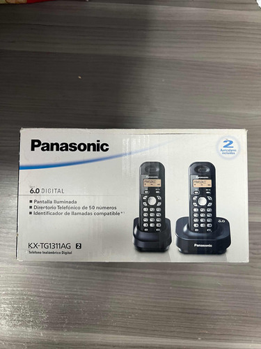 Teléfono Inalámbrico Panasonic Dúo 6.0