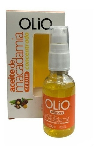 Aceite De Macadamia Serum Concentrado Olio 30ml S/enjuague