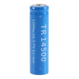 50 Pilas Batería Recargable 14500 3.7v 1200 Mah Li Ion