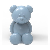 Forma De Silicone Urso Ursinho Para Decorar | Vela Artesanal