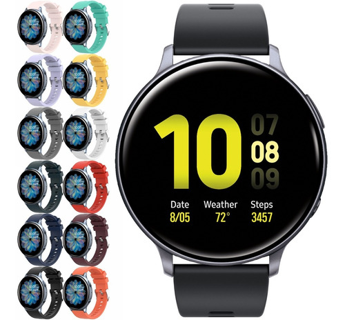 Correa Sport Lisa Premium + Mica Para Galaxy Watch Active 2