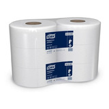 Papel Higiénico Jumbo Tork Universal 6 Rollos De 500 Metros