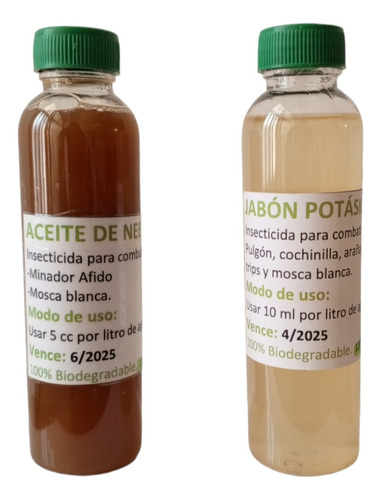 Jabón Potásico + Aceite De Neem - Unidad a $40900