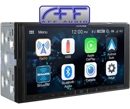 Alpine Ilx-w650, Pantalla 2 Din 7 Car Play-android-bt