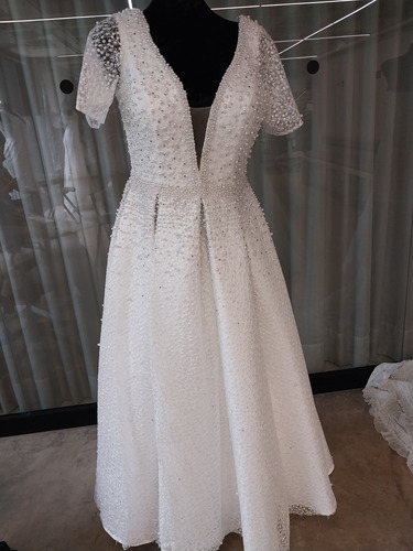 Vestido De Novia Usado Con Tintorería 