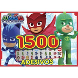Prancheta Para Colorir Com 1500 Adesivos / Pj Masks 