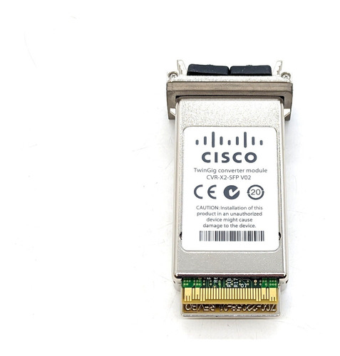 Cisco Cvr-x2-sfp V02 Módulo Convert Twingig Genuino X2 A Sfp