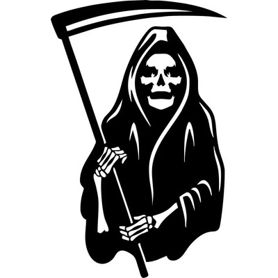 Calcomanía Para Auto Santa Muerte
