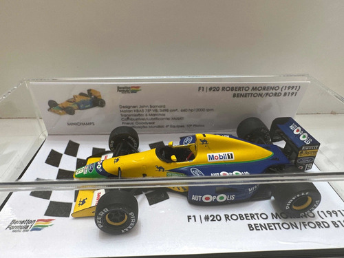 Miniatura Benetton F1 | MercadoLivre 📦 Miniatura Benetton F1 | MercadoLivre 📦