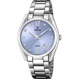 Reloj Festina F16790/b Plateado Mujer