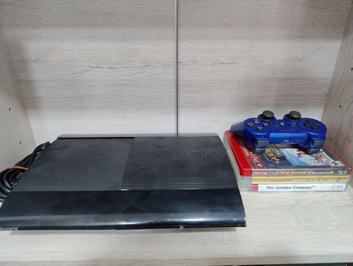 Consola Playstation 3 + 3 Juegos + 1 Control Usado