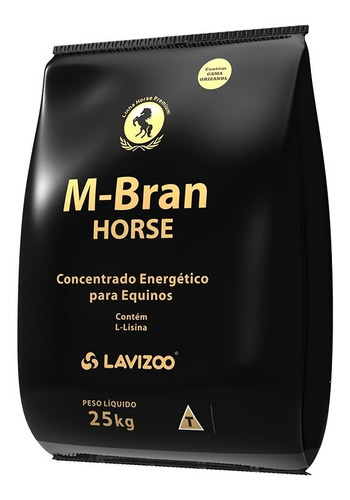 M Bran Horse 25kg Suplemento Energético Para Equinos Atletas