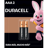 Pilas Alcalinas Duracell Aaa 1.5v 2 Unidades / Angelstock