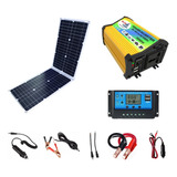 36w Solar Panel Starter Kits Solar Controller 300w Inverter