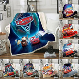 Cobija Doble Fas Personalizadas Con Ovejero (sherpa) Cars 