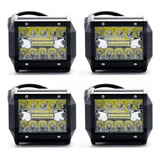 4u X Faro Led Auxiliar 60w 20 Led Spot Flood 12v/24v