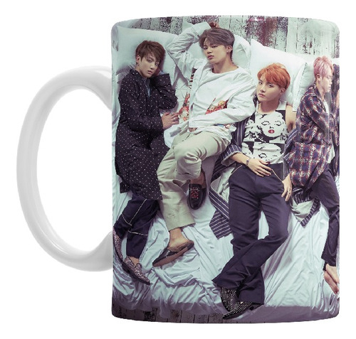 Taza Bts Ceramica K Pop