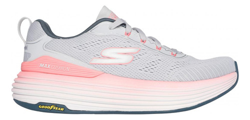 Zapatilla Mujer Max Cushioning Suspension Gris Skechers