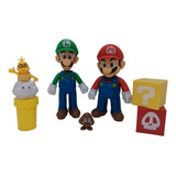 Figuras De Coleccion Juegos  Juguetes Mario Bros Niños Niñas