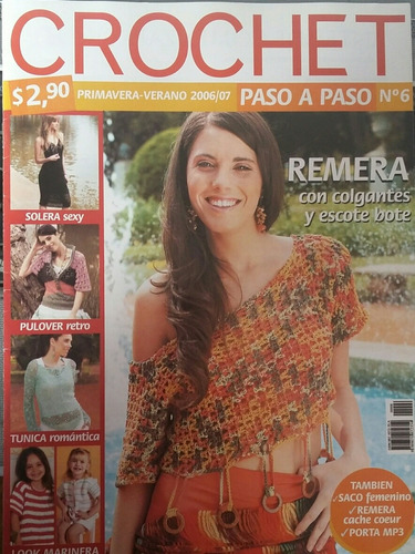 Revista Crochet Numero 6 Primavera Verano 2006/07 (m)