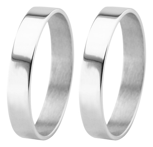 Alianzas Compromiso Cinta 3 Mm De Plata 925 Compromiso Novia