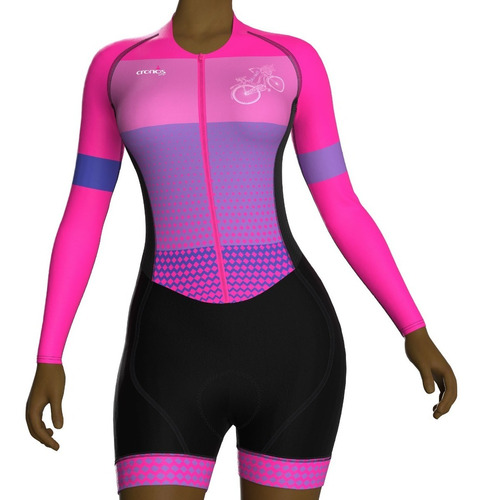 Enterizo Uniforme Ciclismo Mujer Let`s Ride 6385