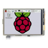 Ecrã Tátil Lcd Raspberry Pi De 3,5 Polegadas Touch Shield