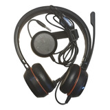 Headset Stereo Usb P2 Cancelamento Ruído Evolve 30 Ms Jabra