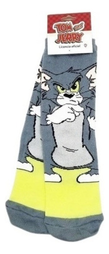 Medias 3/4 Largas Tom & Jerry Oficial Metro Animados Cartoon