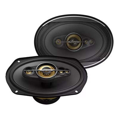 Parlantes Ovalados Pioneer Ts-a6998s Color Negro | Meses sin interés