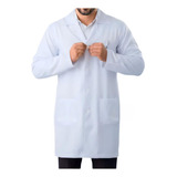 Jaleco Oxford Masculino Manga Longa Medicina