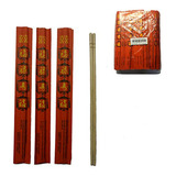 Palillos Desechables De Bambú, 150 Pares.