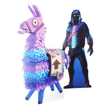 Fortnite -  2 Figuras Decoración - Coroplast - 80 Cm