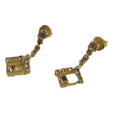 Aretes En Gold Filled Para Mujer - Oro Golfi #470