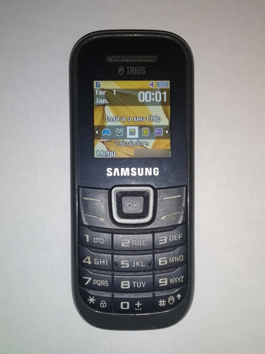 Celular Samsung Trios Gt-e1203 Usado Funcionando Perfeitamen