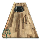 Mesada De Madera - Guayubira Alistonada - 60 Cm X 2,10 Mts