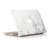 Funda Rigida  Macbook Air 13 A1369 & A1466 Marmol Blanco