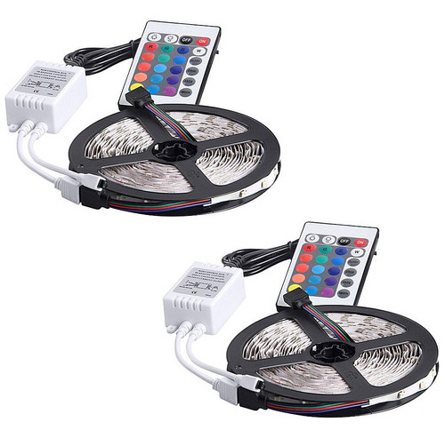 Cinta Led Rgb Luces Tiras Luz Led De Colores 5050 5m Cintas 